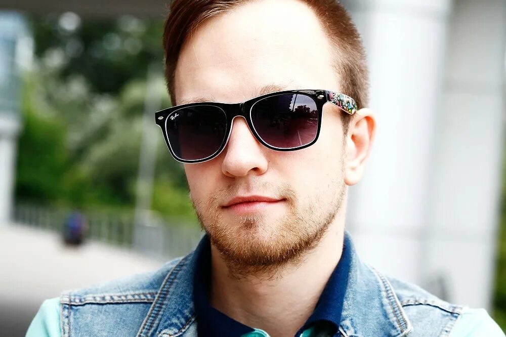 Ban wayfarer 2140. Ray ban Wayfarer 2140 на лице.