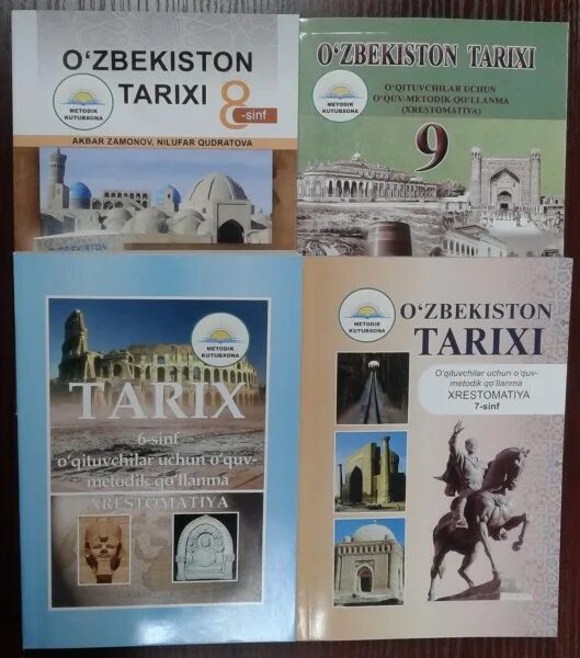 O zbekiston tarixi 10 sinf. O'zbekiston tarixi darslik. Metodik qo'llanma. O'quv qo'llanmalar. Metodik qo’llanma kitobi.