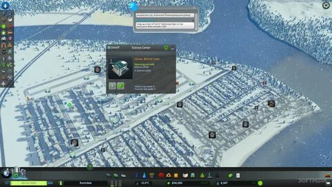 Cities snowfall
