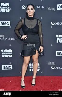 Alanna Masterson arrives for the premiere of AMC's 'The Walking D...