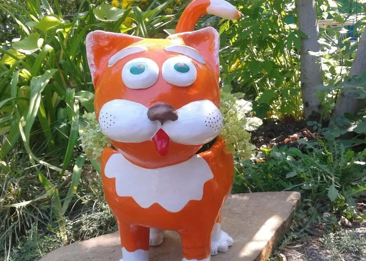 фигурки для сада своими. поделки для сада. фигуры 3д из пластика. фигурки для сада. фигурки для 3д принтера эмити.