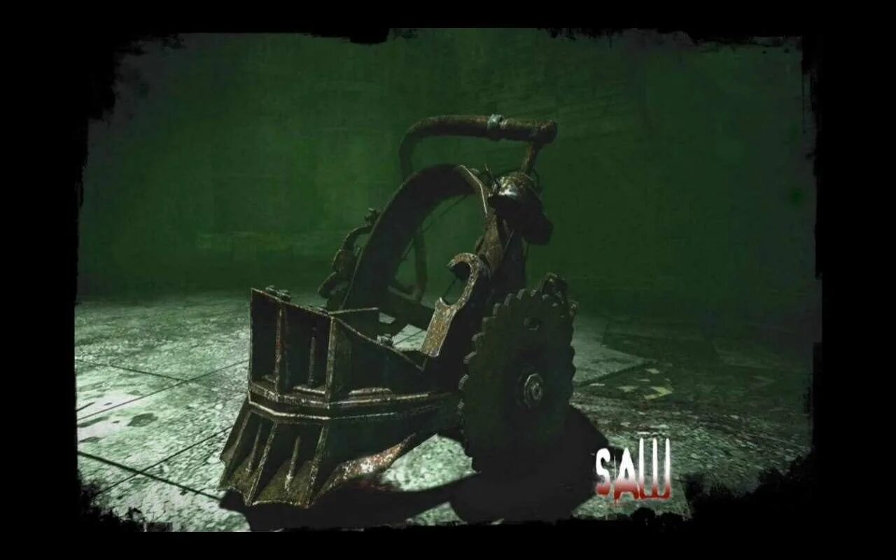 Saw - the Video game ЛОВУШКА топоры. Карбоновая циркулярка игра Cats.