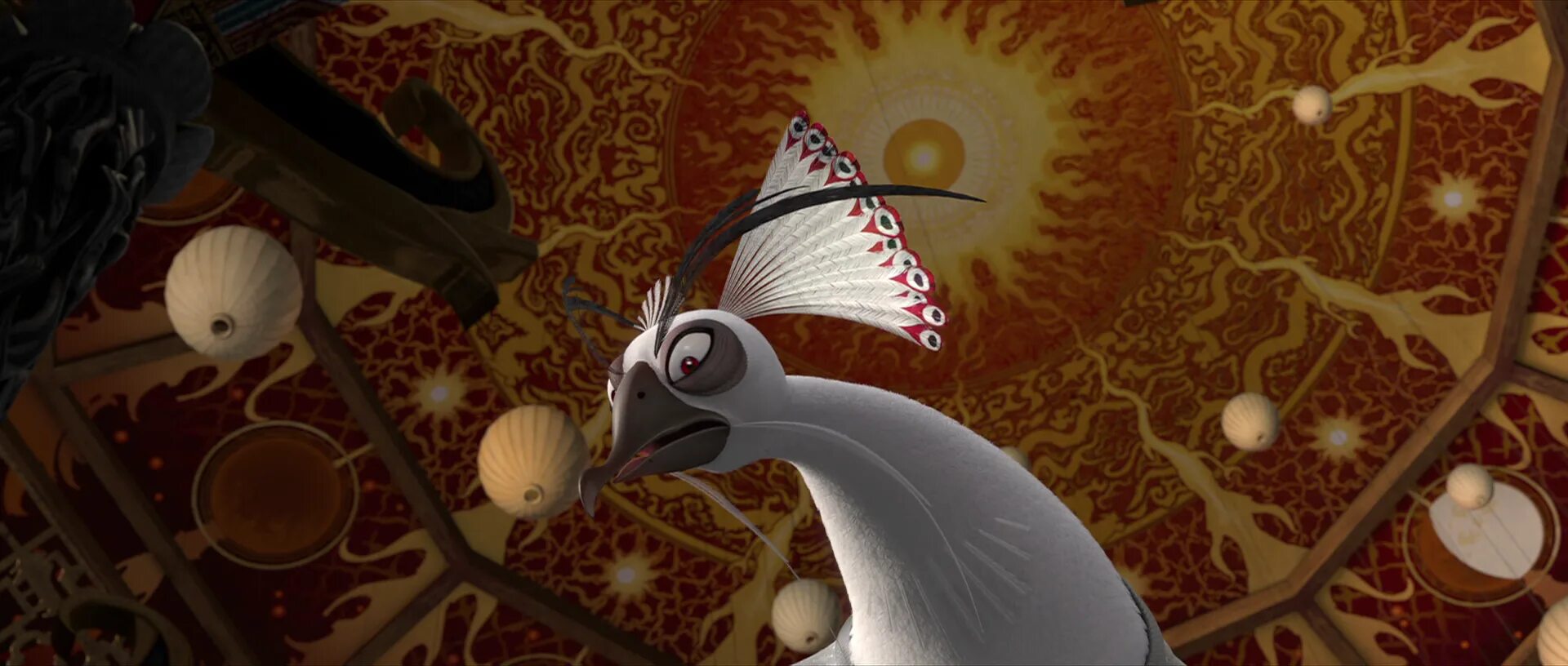 Кунг фу панда шень и вещунья. Лорд шень кунг фу панда. Кунг фу панда 2 шэнь. Кунфу панда 2 павлин. Шень кунг фу панда 2.