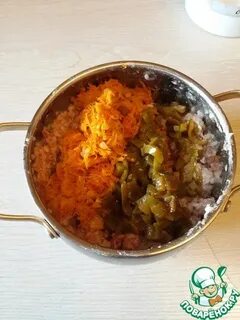 Ленивый перец с мясом и рисом