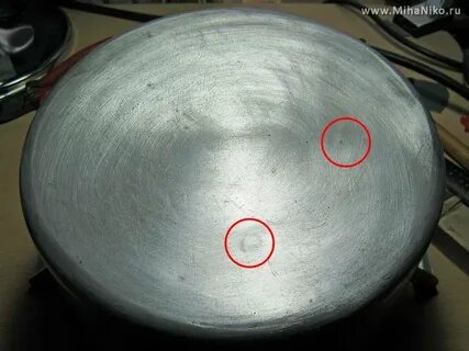Допускается ли использование деформированной кастрюли