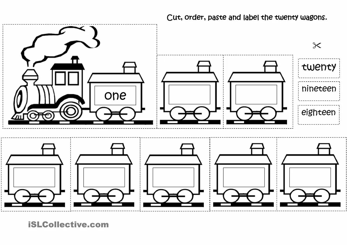 Numbered train. Number train. number train worksheet. train worksheets for kids. train coloring worksheet.
