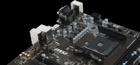 Материнская плата msi a320m pro e