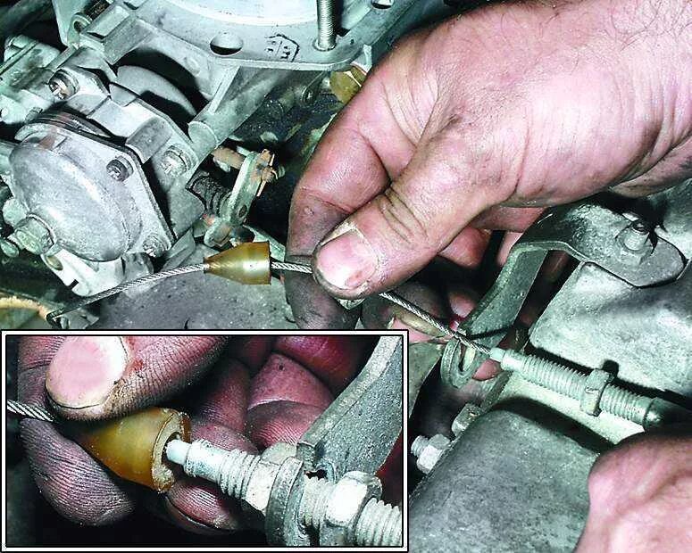 Как снять тросик газа на ваз. Газовый трос ваз 2110. Тросик газа ваз 2109 карбюратор. Как снять тросик газа на ваз. Газовый трос ваз 2110.