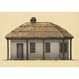 Из каких материалов преимущественно возводились жилища адыгов