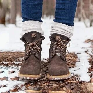 Зимние ботинки носки