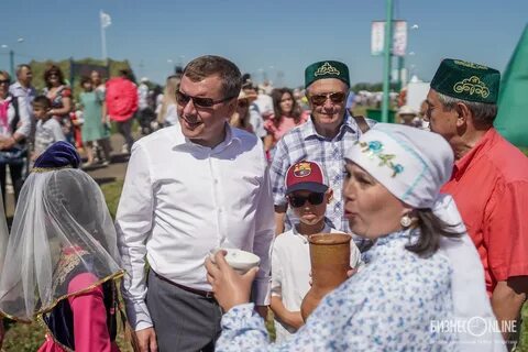 Татарский праздник в честь окончания полевых работ
