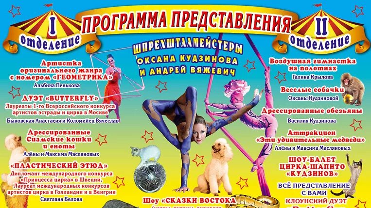 Число представления в цирке