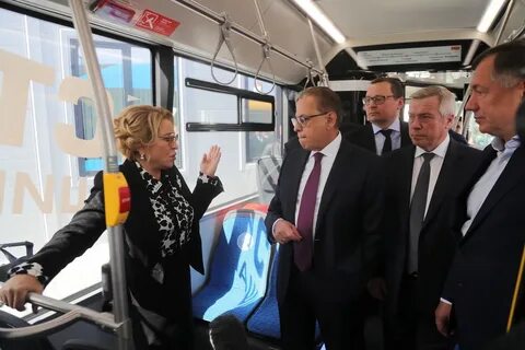 Открытие трамвайного движения