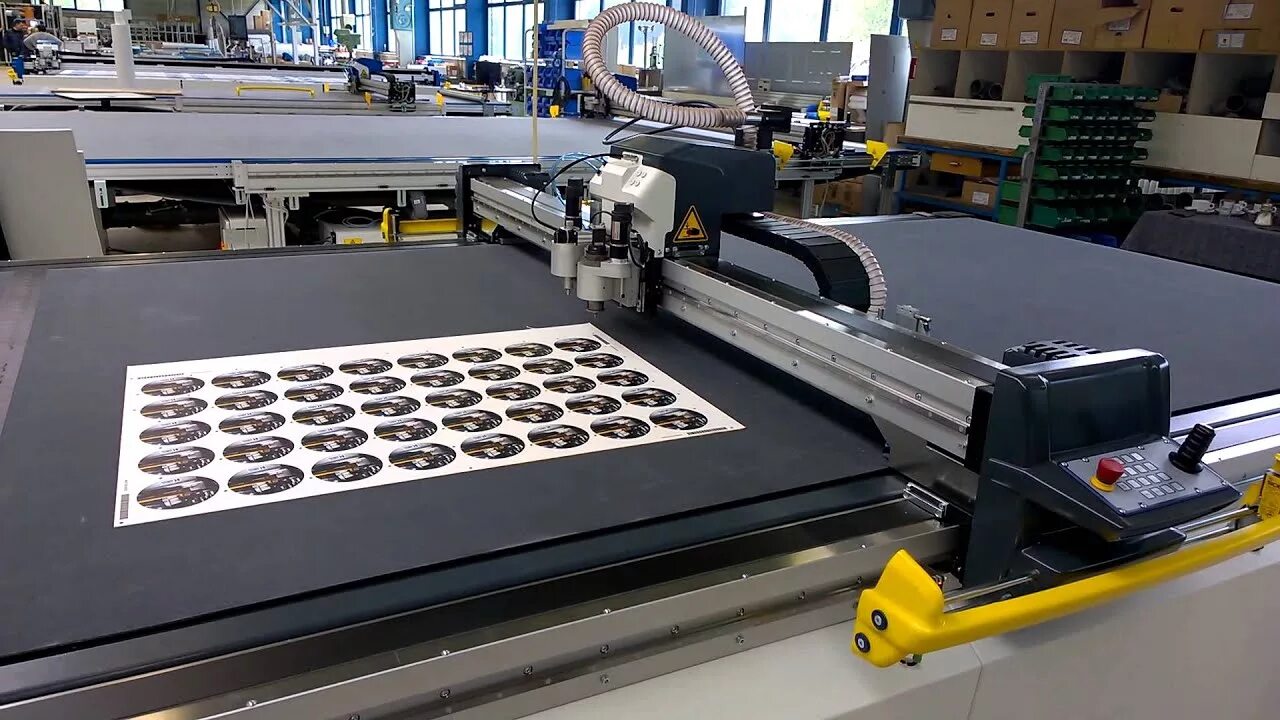 Cutting machine used