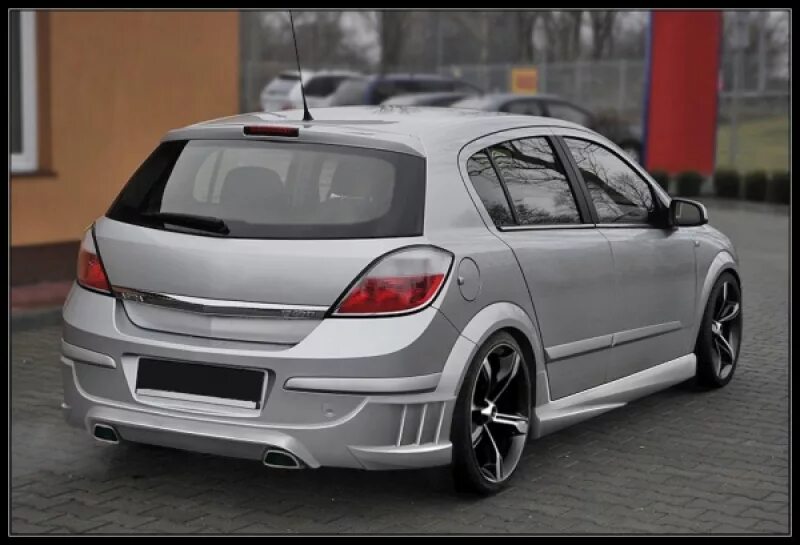 Opel Astra h 5d. Обвес на Opel Astra h 5d. Opel Astra h Tuning.