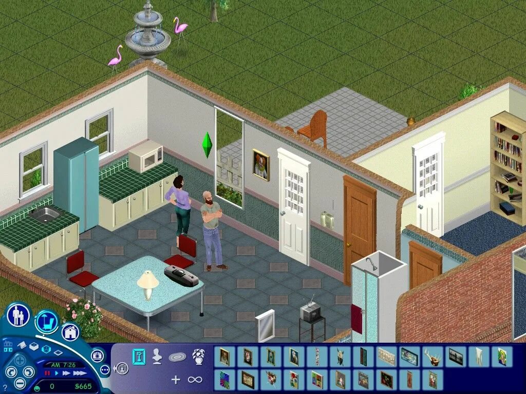 The SIMS 1. The SIMS 2000 год. Симс 1 геймплей.