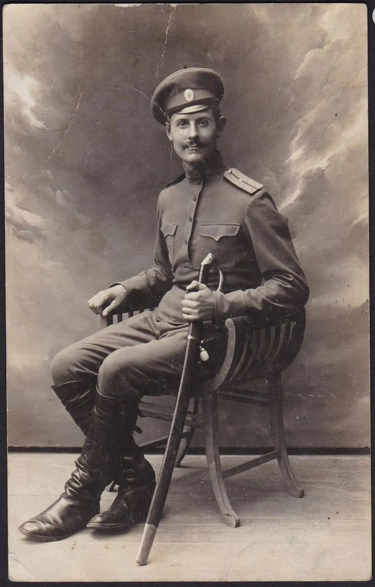 Унтер офицер из дворян 5 букв. Унтер-офицер 1916.