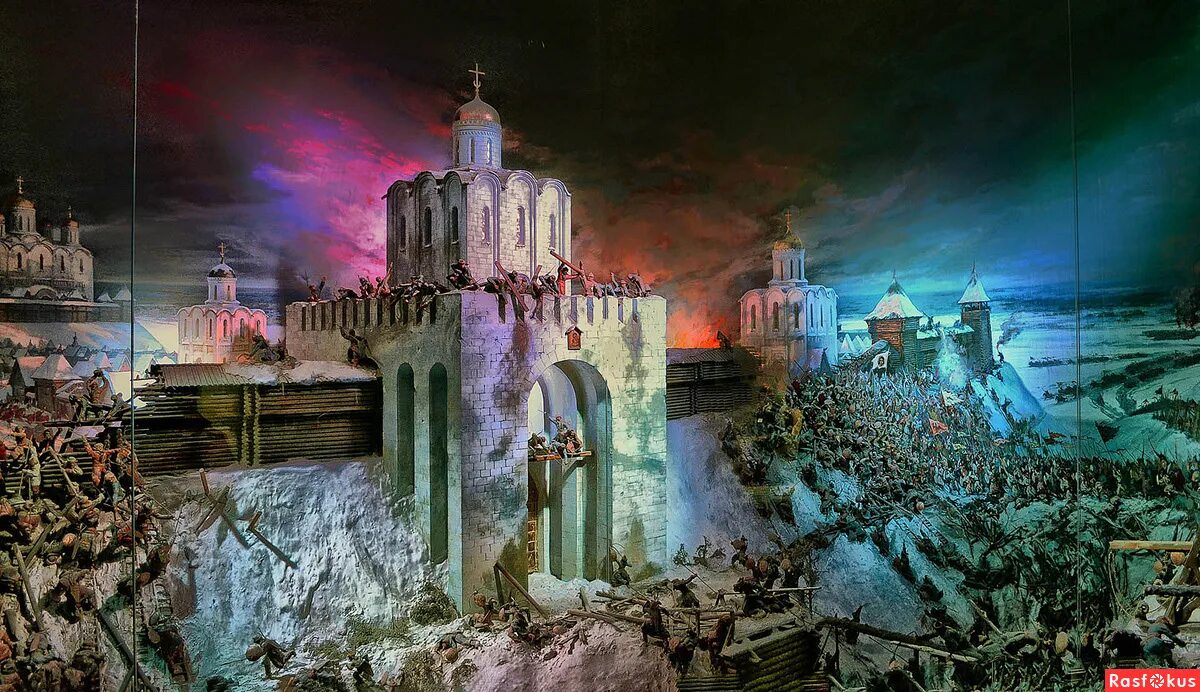 взятие владимира войсками хана батыя
