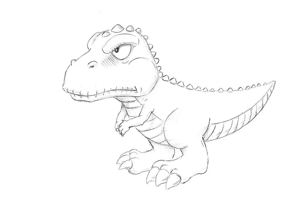 Динозавр легкий рисунок. Динозавр рисунок. Динозавр карандашом. Динозаврик рисунок карандашом. Динозавр рисунок для детей карандашом.