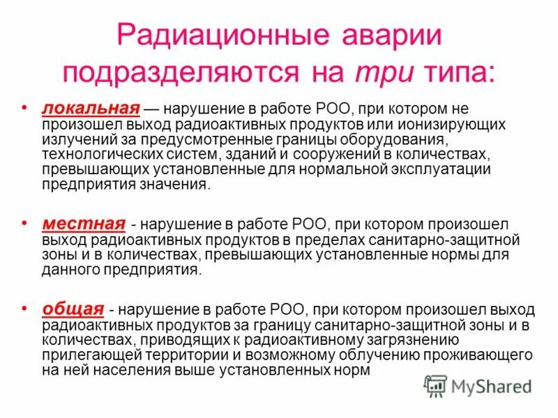 Радиоактивные продукты