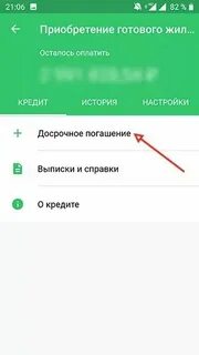 Досрочное погашение потребительского кредита в сбербанке