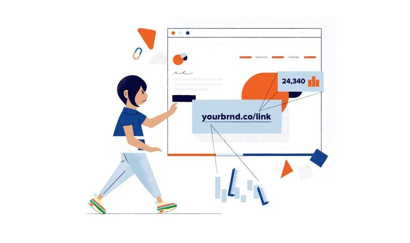 Short url. Картинка с коротким url. short link. url shortener.