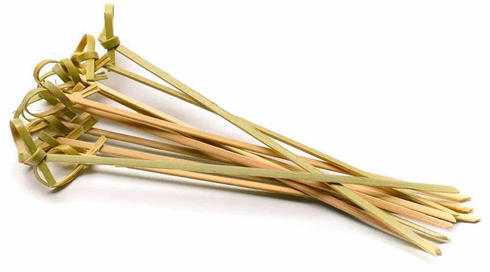 Пика 80 мм узелок optiline бамбук красный 100 шт 10-2041. Пики бамбук 15 см "петелька", 100шт/уп, fiesta. Пика бамбуковая 10см узелок 100 шт/уп optiline *30. Пика узелок (уп. Пики узелок.