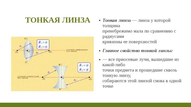 Формула тонкой линзы оптические приборы. Какая линза тонкая. Тонкая линза. Тонкая линза схема. Тонкая линза физика.