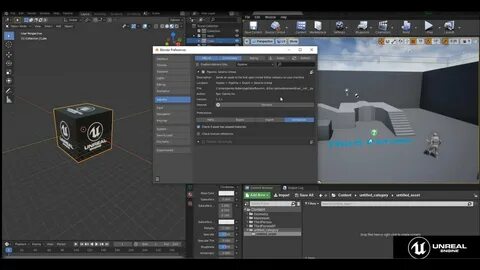 Blender export to unreal