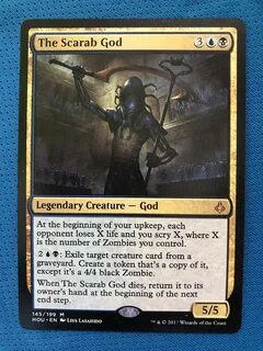 The Scarab God HOU mtg proxy magic the gathering proxies cards gp fnm.