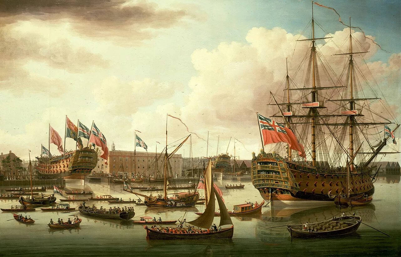 HMS Royal George 1756. Королевский флот Британии 18 века. Английский Роял нэви корабль 16 век. Британская ОСТ-Индская компания флот. Крупнейшие европейские войны нового времени
