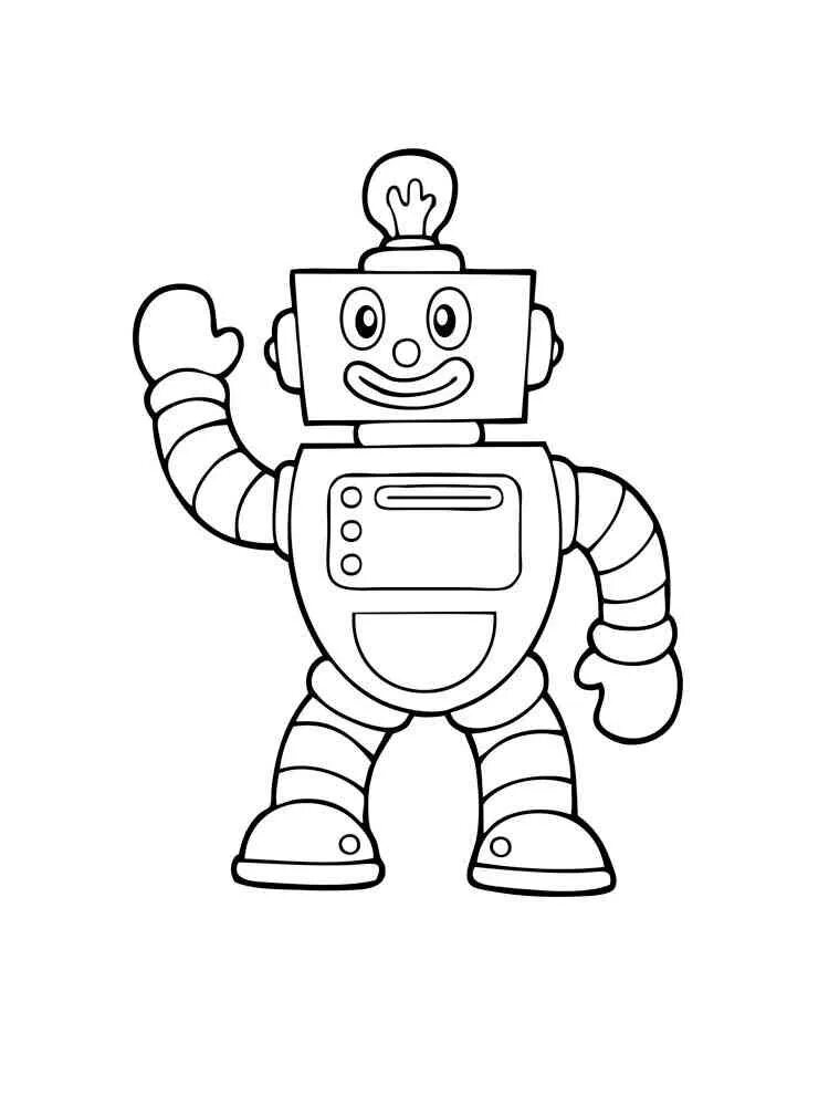 Раскраска робота 3. Робот раскраска для детей. Тобот раскраска для детей. Робот для раскрашивания детям. Раскраска ХHJ,JN.