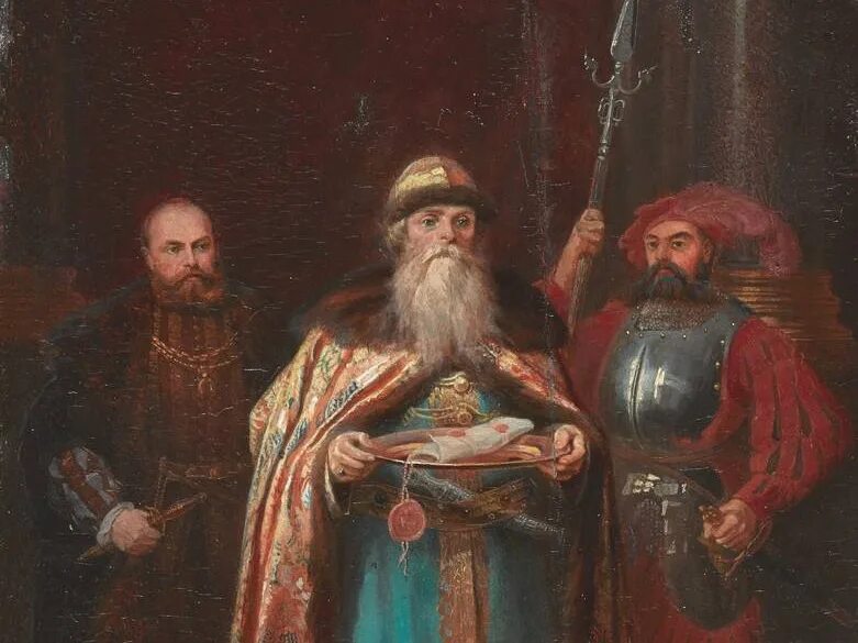 Московиты 16-17 века. Иностранцы на руси. Иностранцы на руси. Миниатюра. Костюмы допетровской руси - xvii век.