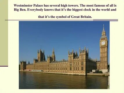 Houses of parliament перевод