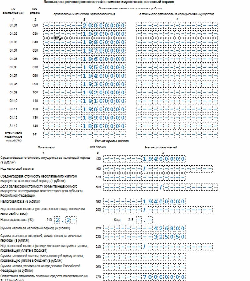 1. Заполненный образец налоговой декларации на имущество организации. Декларация налога на имущество пример заполнения. Новая декларация по налогу на имущество. Декларация по налогу на имущество за 2020.