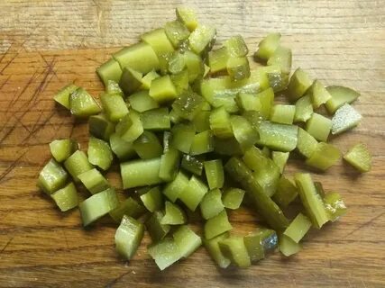 Огурцы кубиками