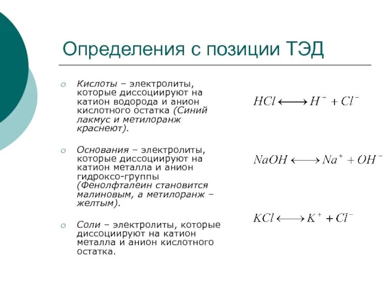 Соли с точки зрения теории электролитической диссоциации. Определение кислот с позиции теории электролитической диссоциации. Основания кислоты соли с позиции Тэд. Кислоты по теории электролитической диссоциации. Соли в теории электролитической диссоциации.