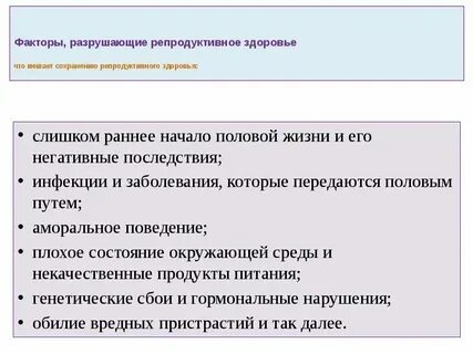 Тесты репродуктивное здоровье с ответами