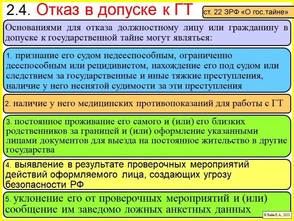 Допуск к государственной тайне какие. Отказ в допуске к государственной тайне. Основания для отказа в допуске. Основания для отказа гражданину в допуске к государственной тайне. Основания отказа в допуске к государственной тайне должностному лицу.