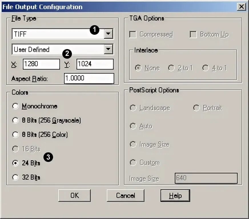 Output file. Output file