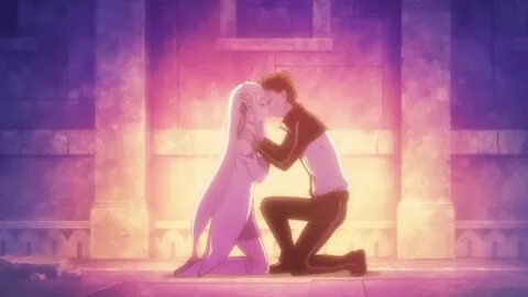 8. Subaru y Emilia - Re:Zero kara Hajimeru Isekai Seikatsu Empate.