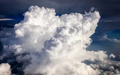 Clouds before
