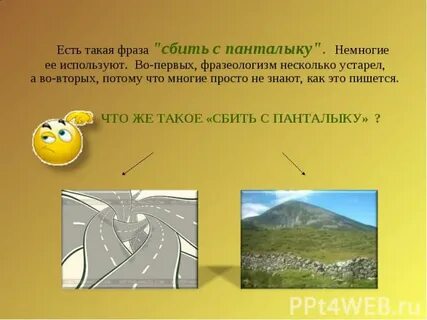 Сбитый с панталыку