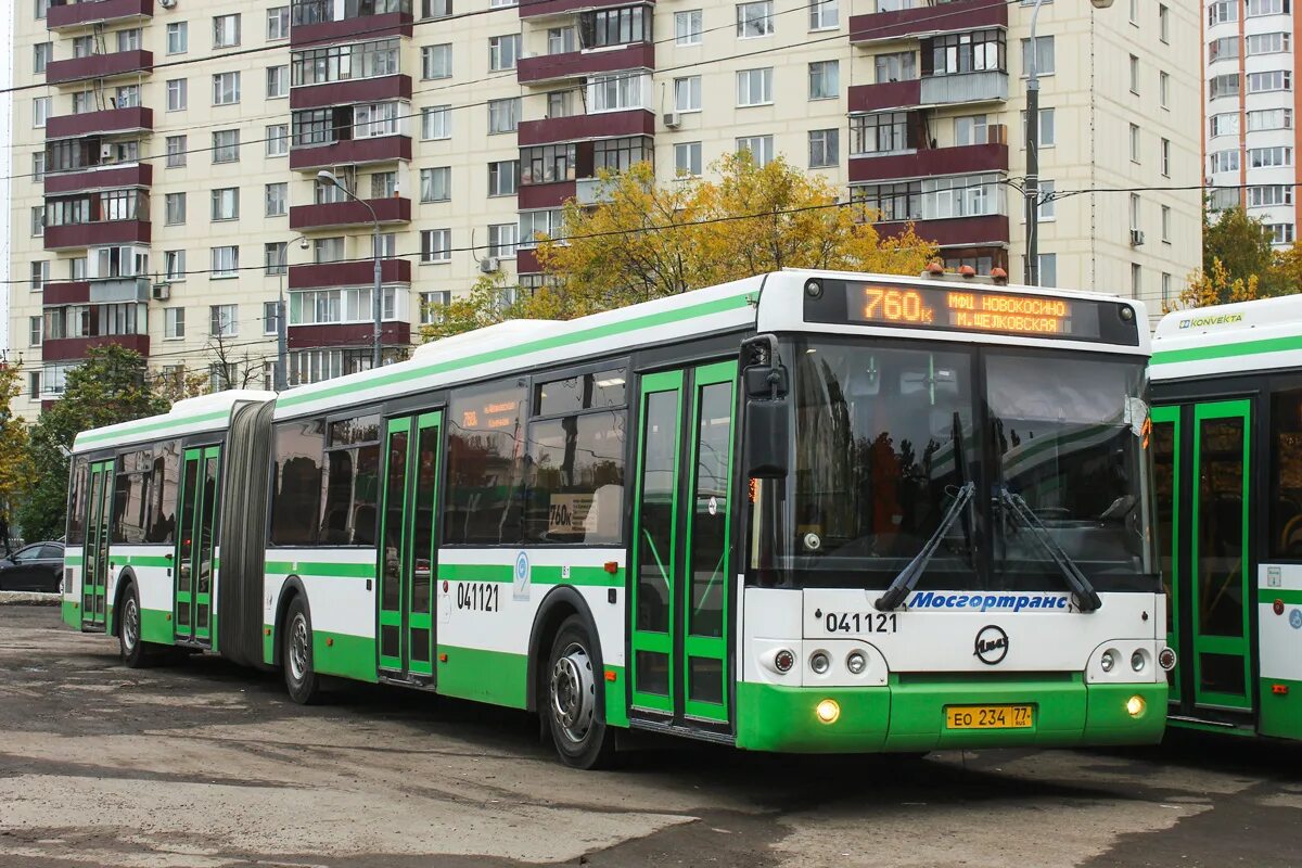 Метро щелковская автобус 760