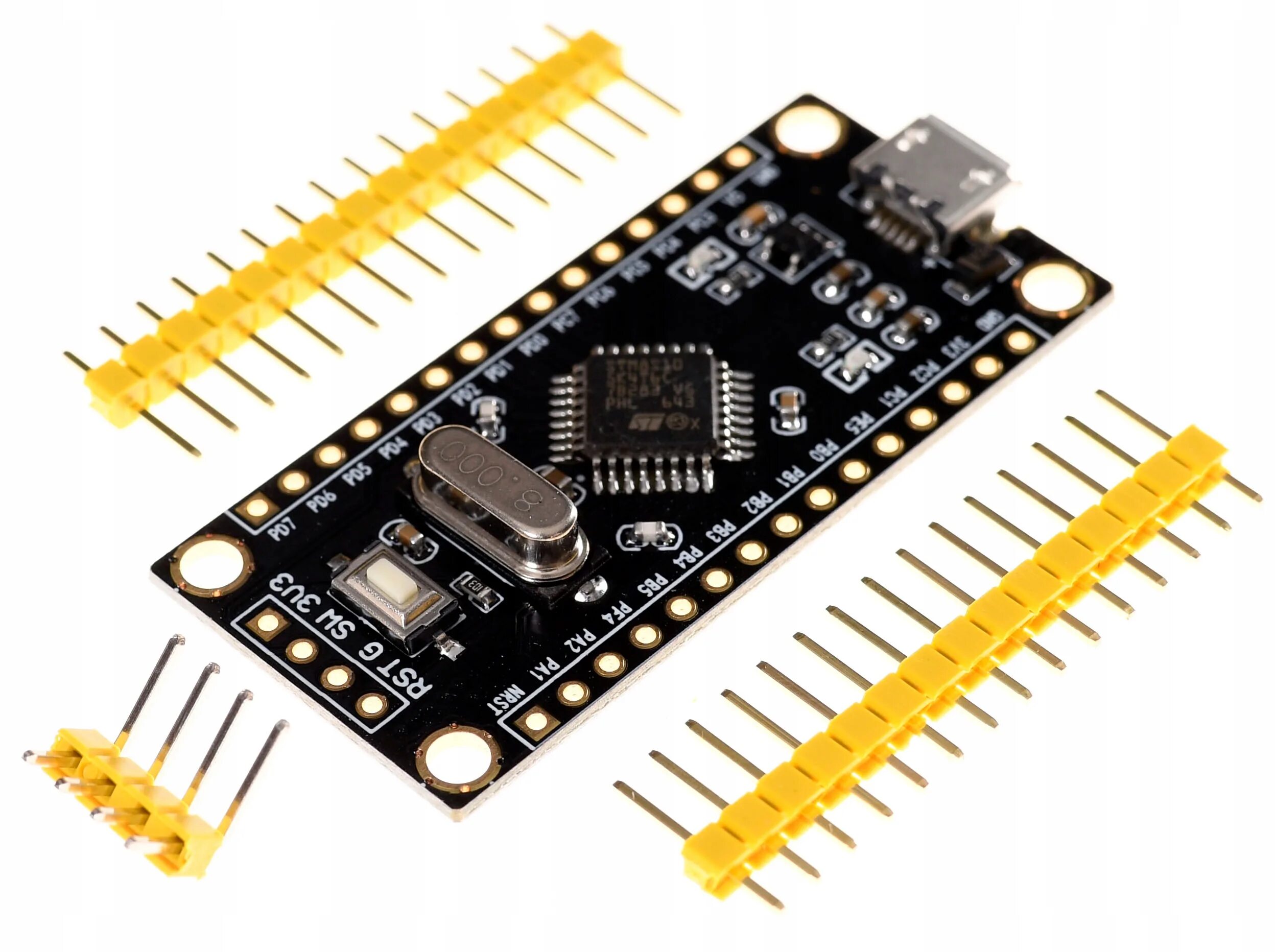 Микроконтроллер stm. Stm8s105k4t6. микроконтроллер stm8s105. stm микроконтроллеры. stm модуль.