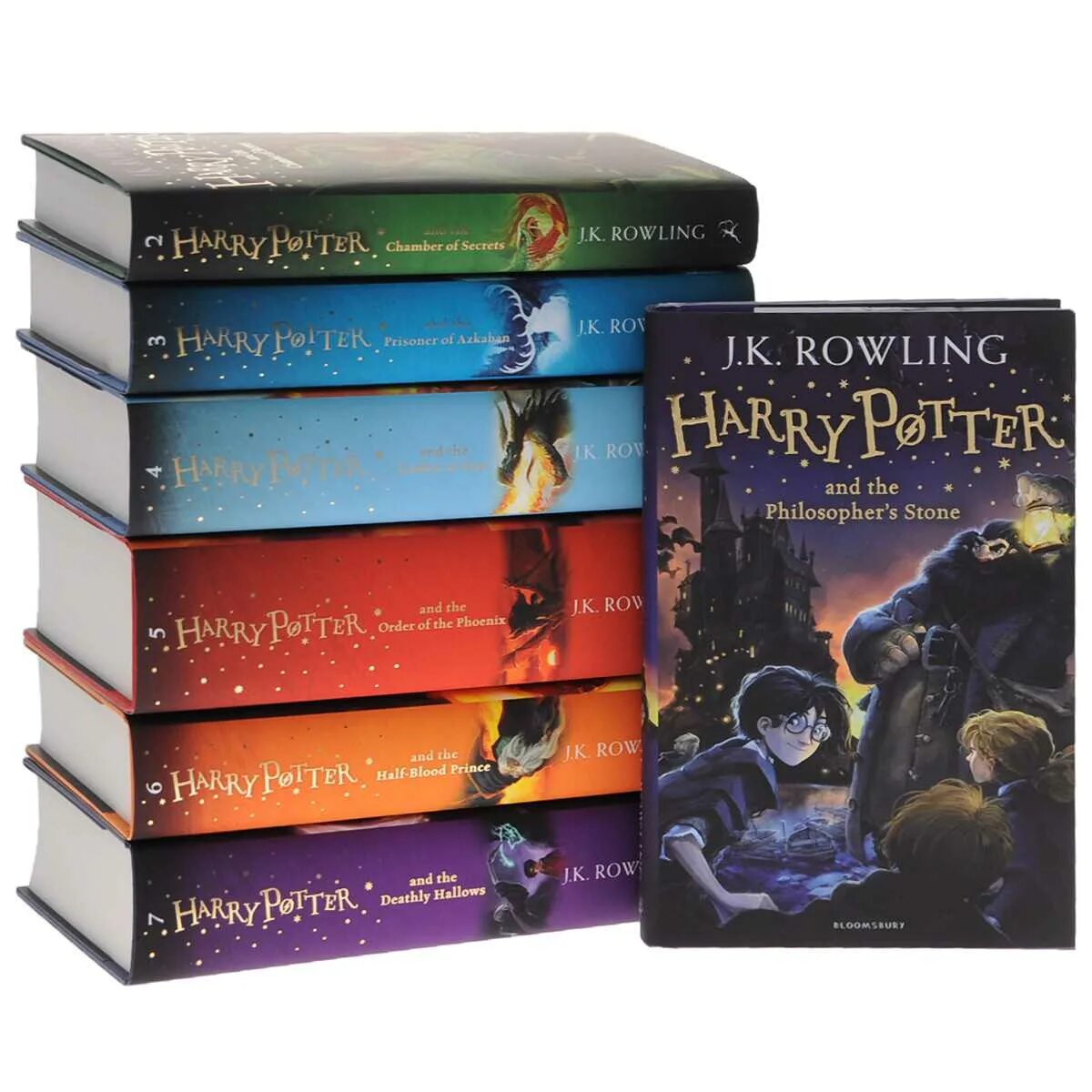 Harry Potter. The complete collection (комплект из 7 книг). Harry Potter Издательство Bloomsbury. Книги английских издательств