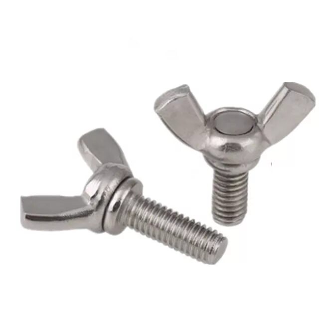 Винт-барашек din 316. Болт бабочка. Wing screw din 316. Wing screw. Wing screw.