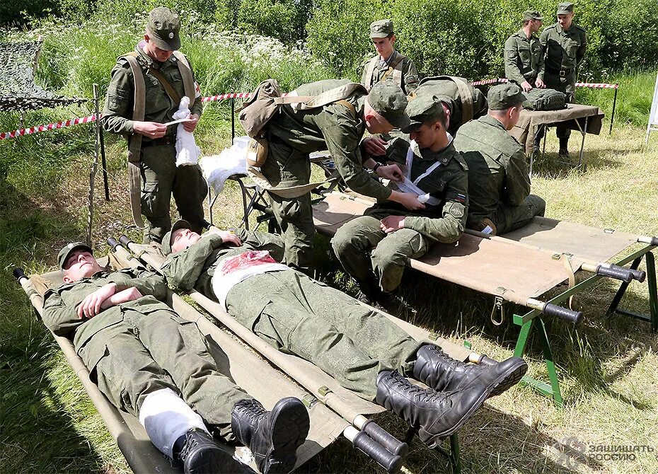 Оказание первой помощи на войне. Военно-медицинская подготовка. Военно-Полевая медицина. Современная Военная медицина.