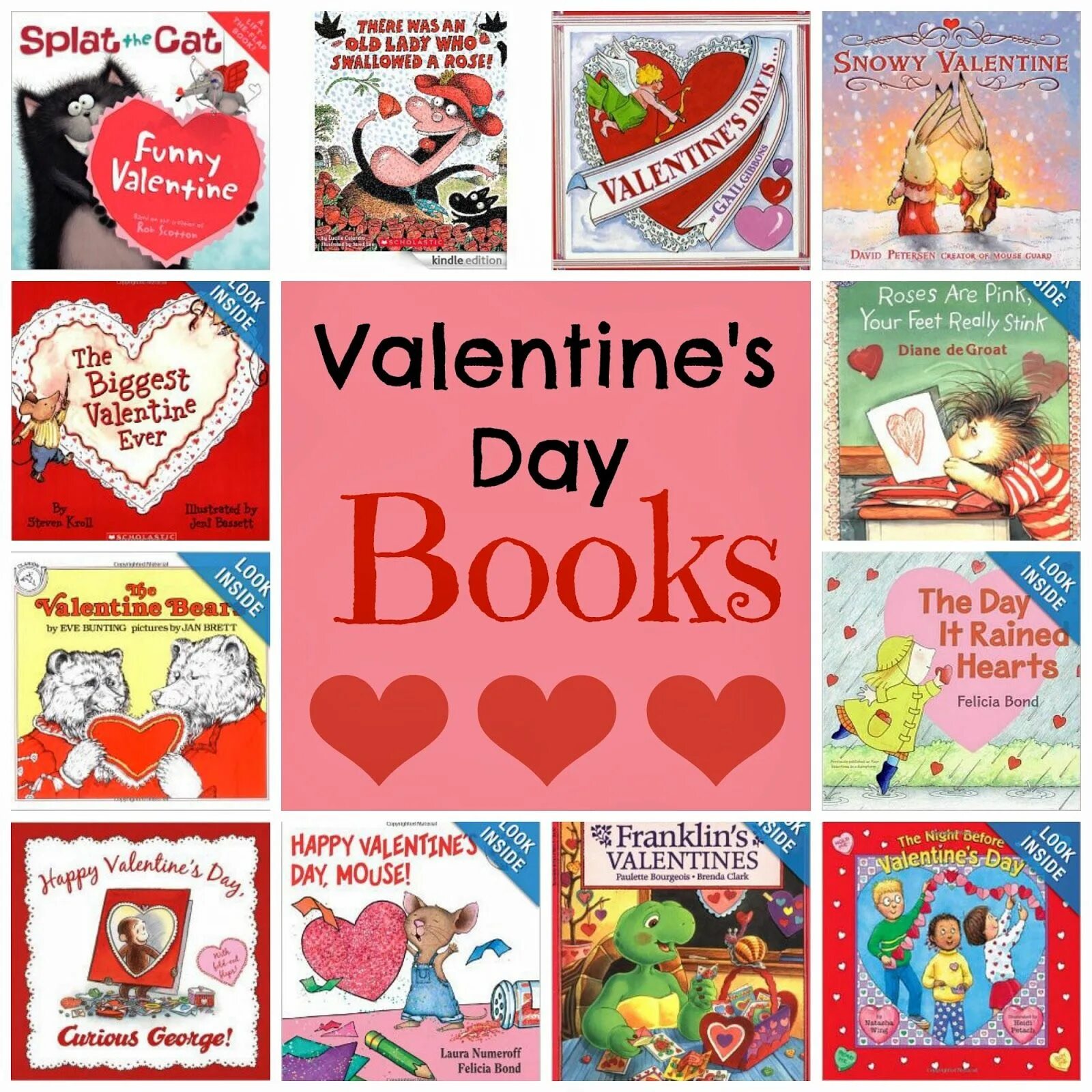 Valentine's Day book. When day book