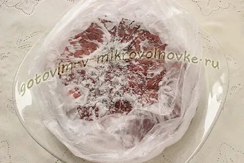 Можно разморозить фарш в микроволновке